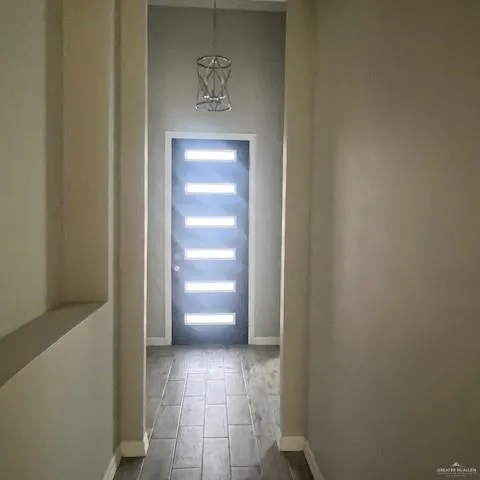 a view of empty room