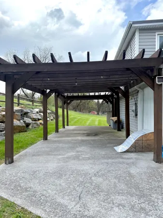 a view of outdoor space and yard