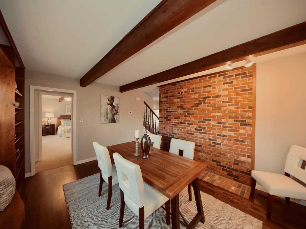 3314 Pickett Road Durham, NC 27705 - Photo 12 of 25 If you like brick and exposed beams you will love this house