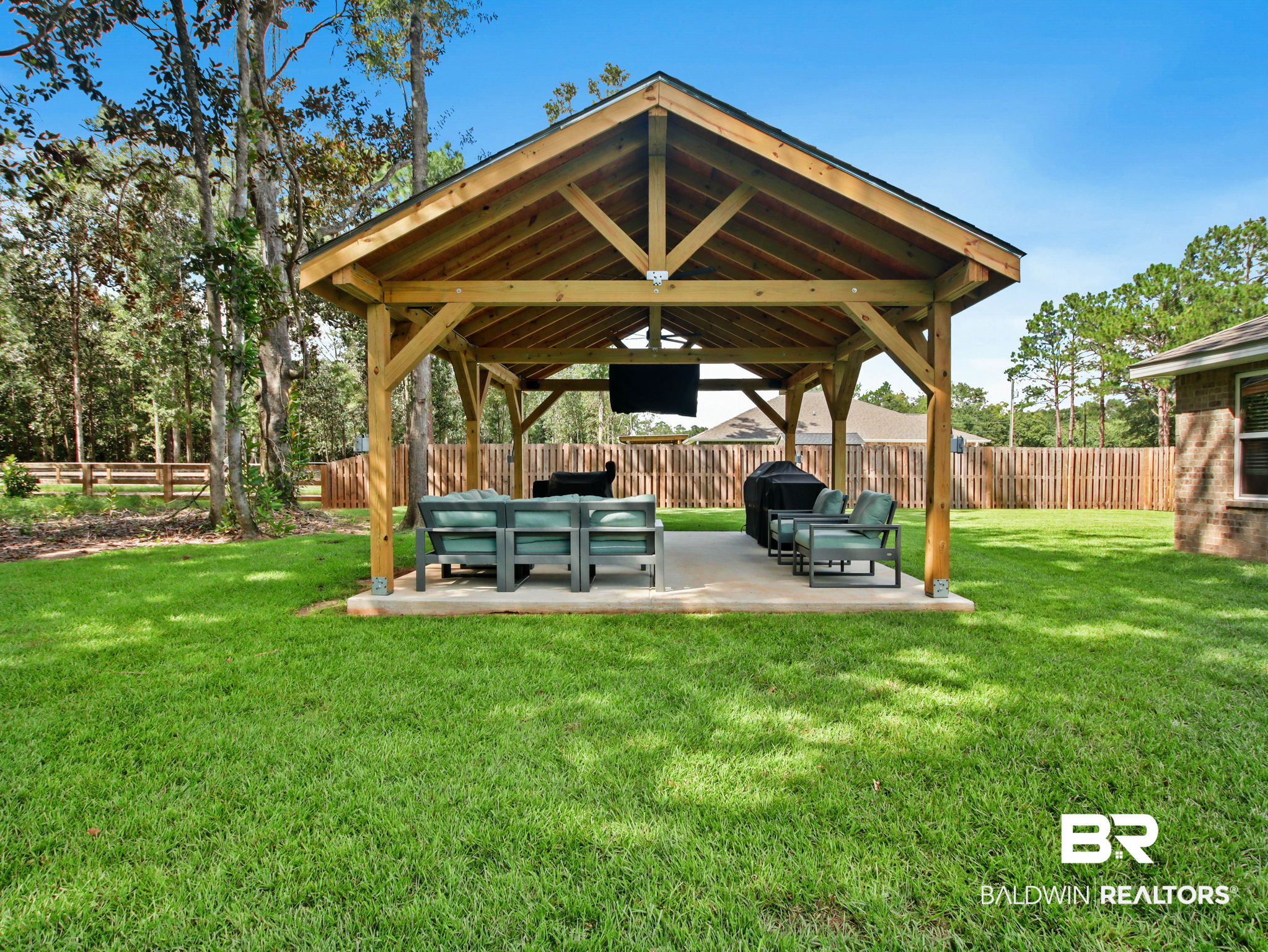 21783 Sedlack Road Silverhill, AL 36576 - Photo 33 of 43 Covered pavilion