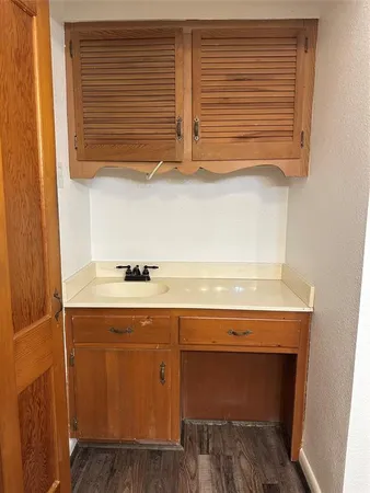 a view of storage and utility room