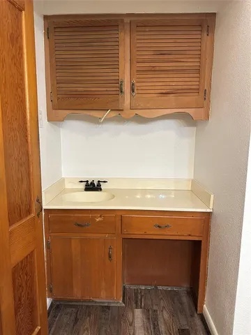 a view of storage and utility room