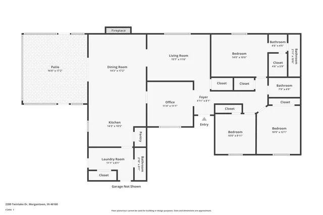 $399,900 | 2289 Twinlake Road, Morgantown, IN 46160