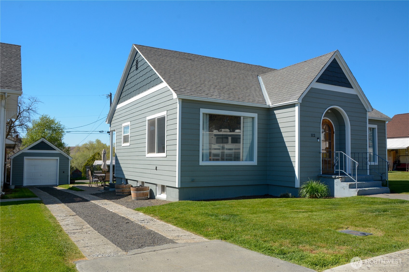 112 East 5th Street Lind, WA 99341 - Photo 33 of 39 a view of house with yard