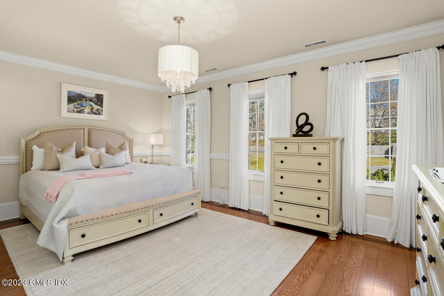 28 Dairy Road Greenwich, CT 06830 - Photo 31 of 44 a bedroom with a bed and a window