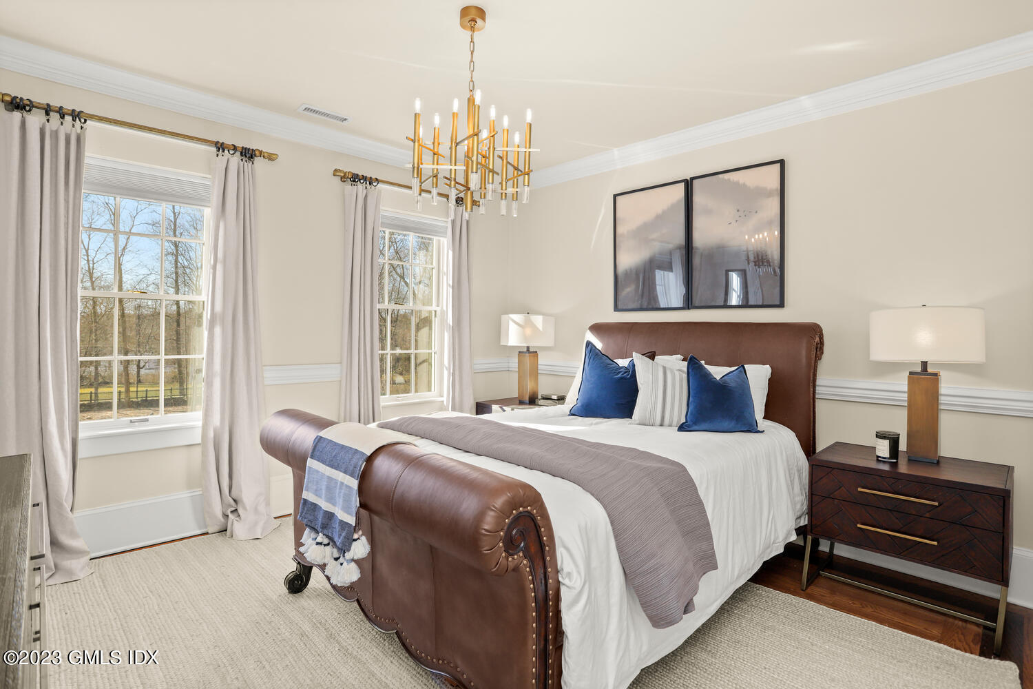 28 Dairy Road Greenwich, CT 06830 - Photo 32 of 44 a bedroom with bed and a window