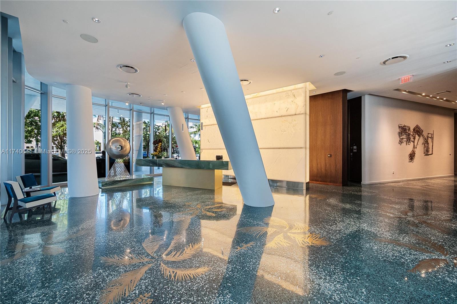 1 Collins Avenue, Unit 304 Miami Beach, FL 33139 - Photo 35 of 40 a view of entryway and hall with dining room