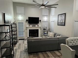 4209 Reeshemah Street Atlanta, GA 30349 - Photo 8 of 12 a living room with furniture and a flat screen tv