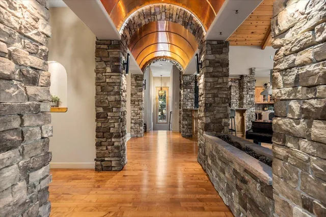 a view of a building with many windows