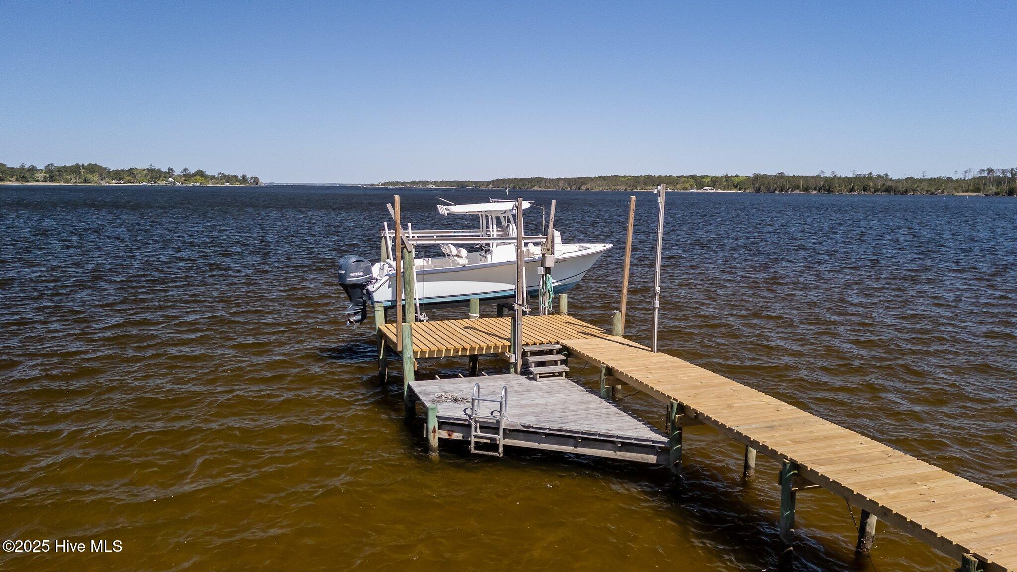 235 Creek Road Beaufort, NC 28516 - Photo 40 of 54 Kayak launch off dock