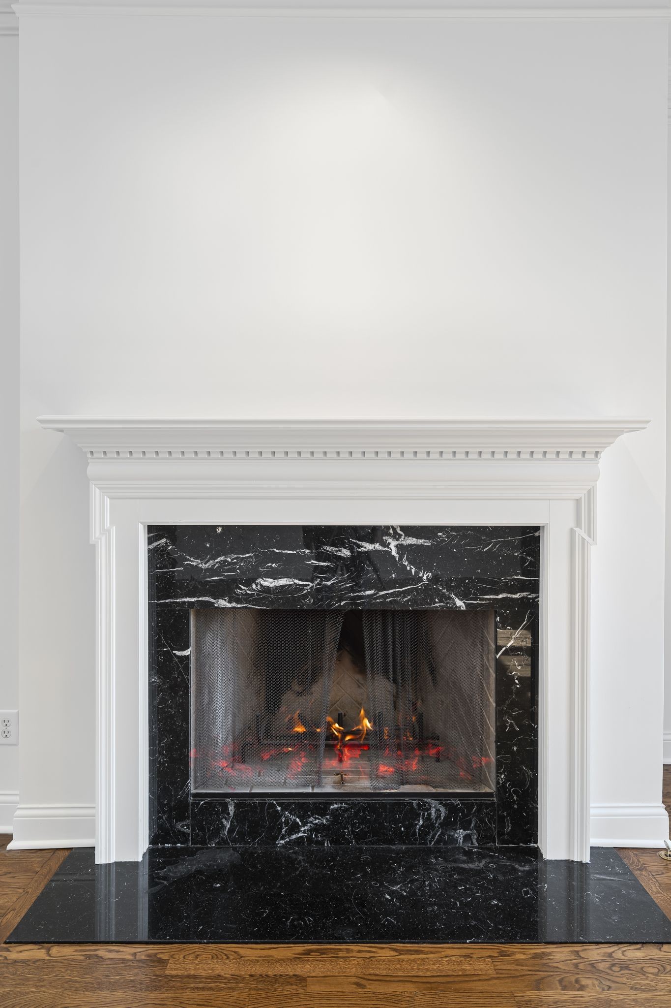 46 Green View Nashville, TN 37205 - Photo 16 of 46 a fireplace with a wooden floor