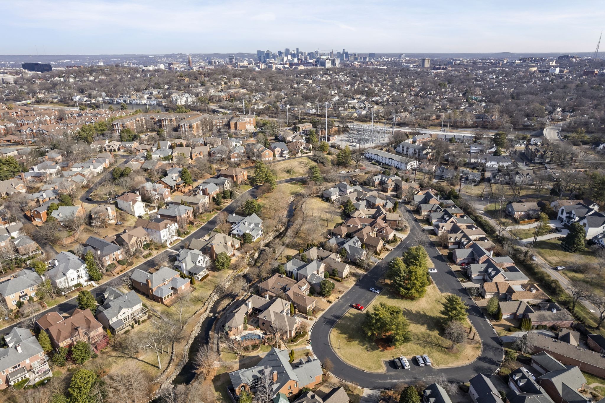 46 Green View Nashville, TN 37205 - Photo 41 of 46 an aerial view of a residential houses