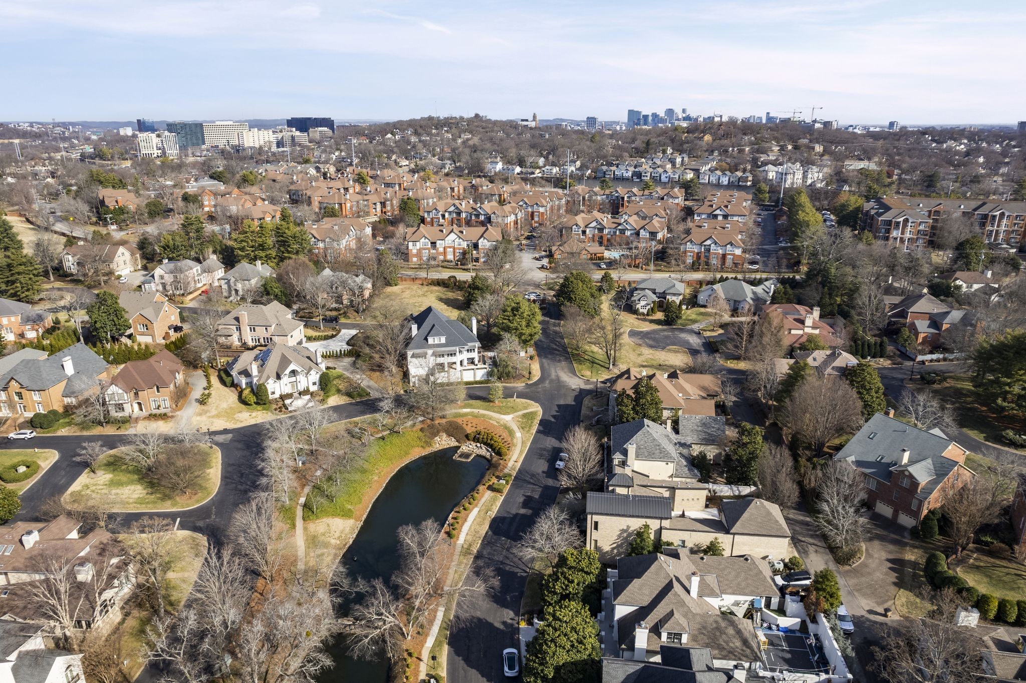 46 Green View Nashville, TN 37205 - Photo 42 of 46 an aerial view of residential houses with outdoor space