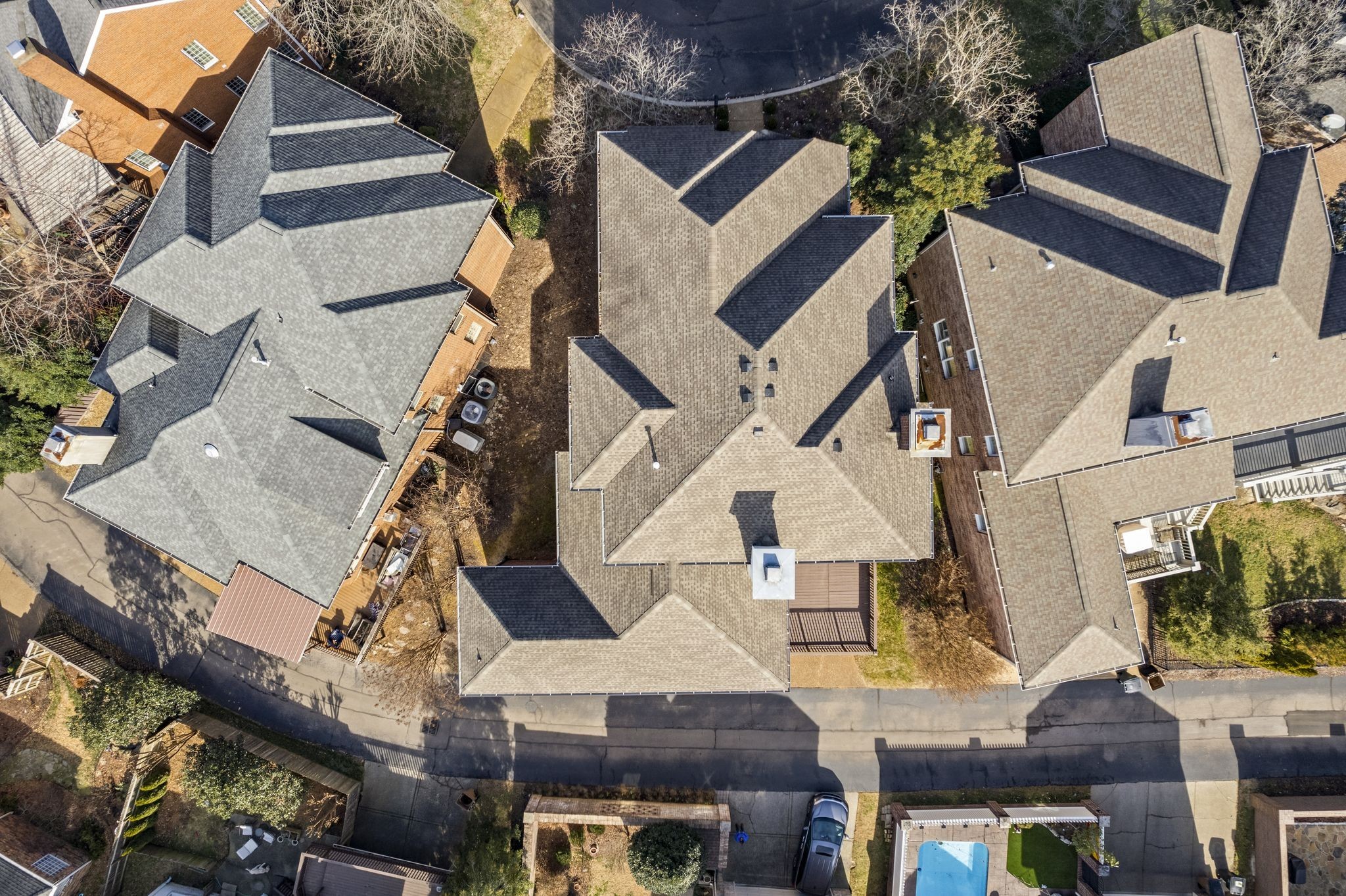 46 Green View Nashville, TN 37205 - Photo 43 of 46 an aerial view of houses with outdoor space