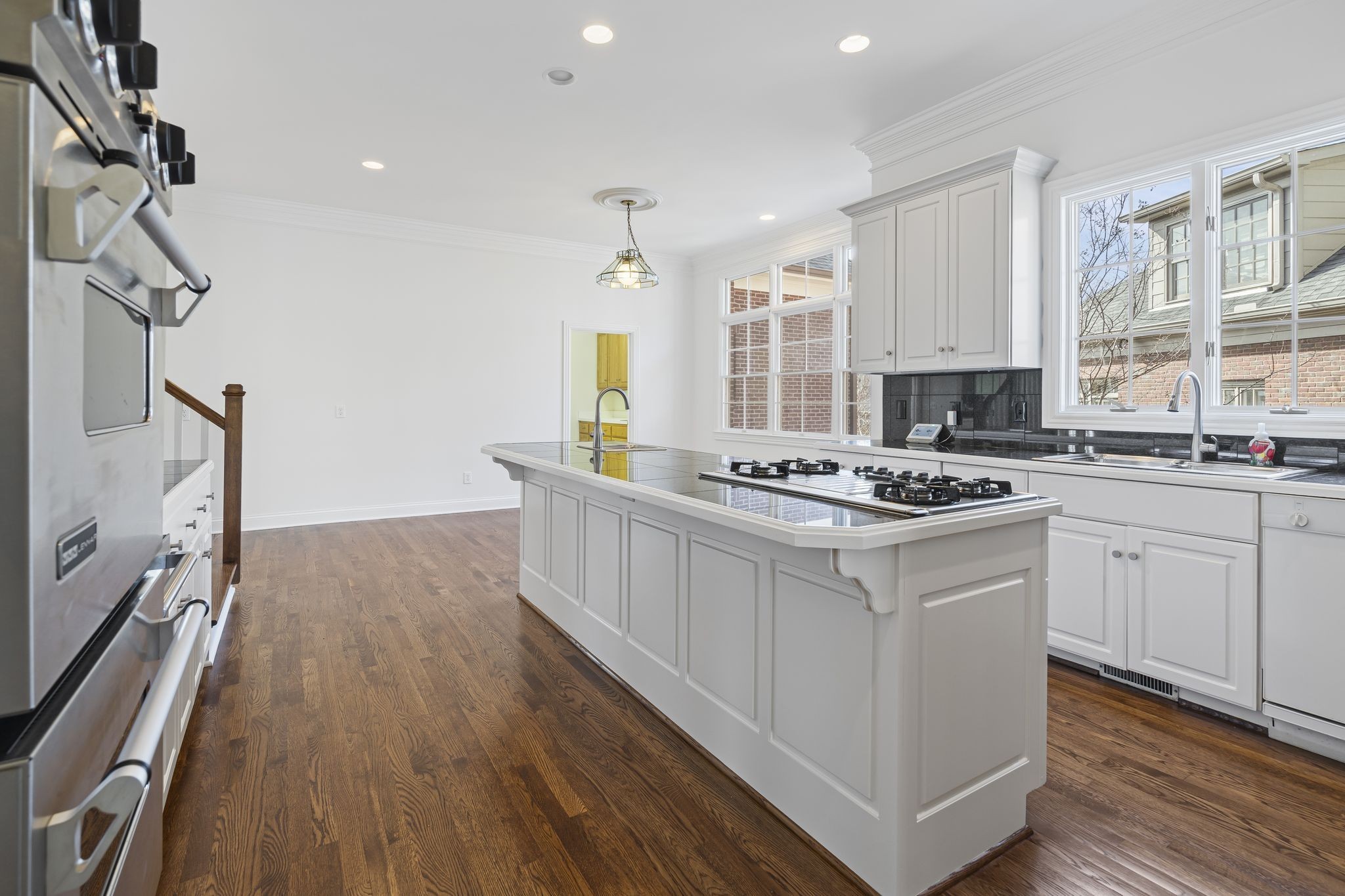 46 Green View Nashville, TN 37205 - Photo 8 of 46 a kitchen with stainless steel appliances hardwood floor sink stove and wooden floor
