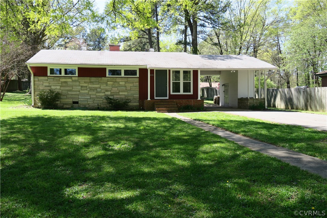 14400 Rivermont Road Chester, VA 23836 - Photo 1 of 15 a front view of a house with a yard