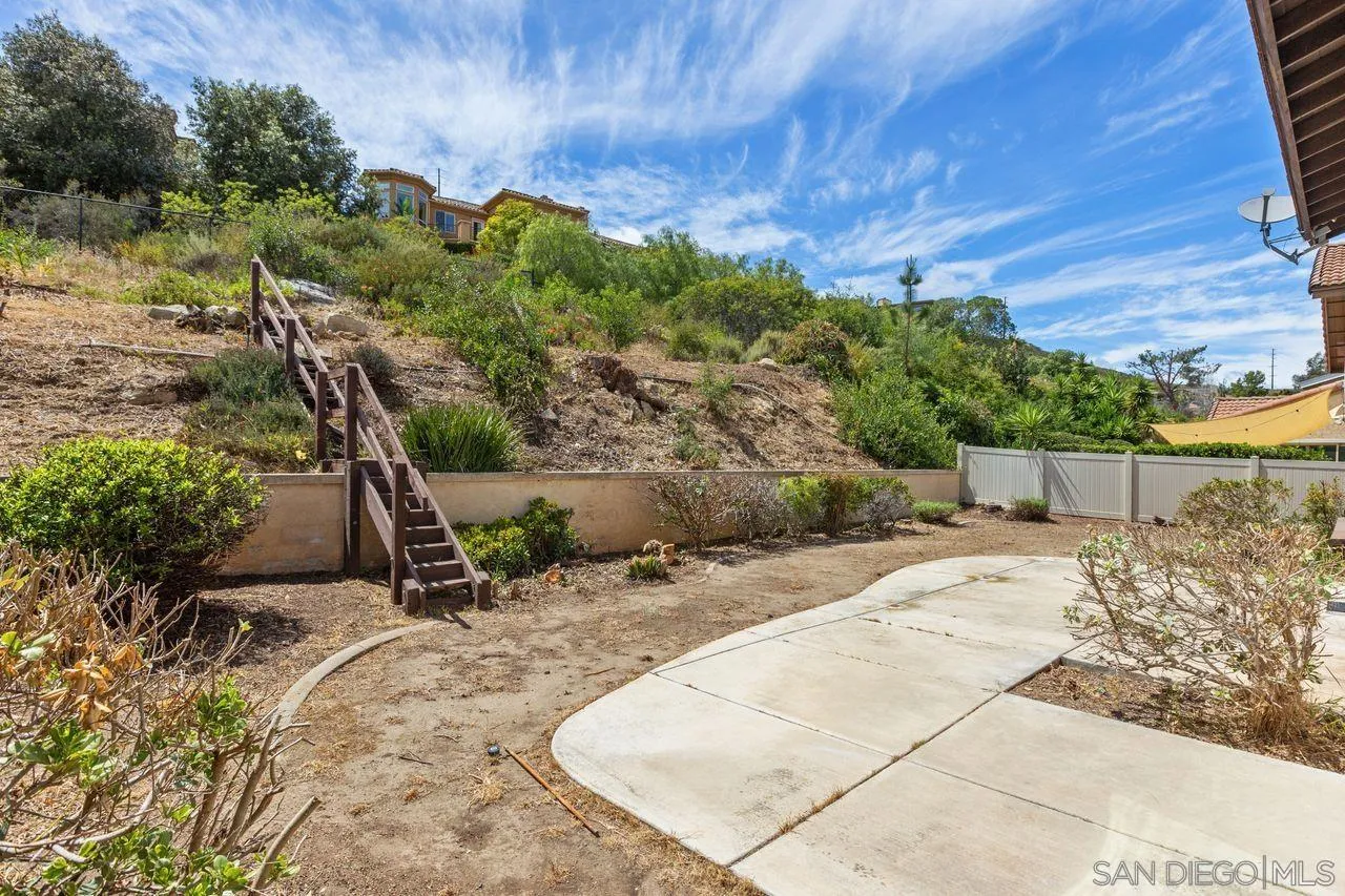 17054 Matinal Road San Diego, CA 92127 - Photo 35 of 50 a view of a backyard