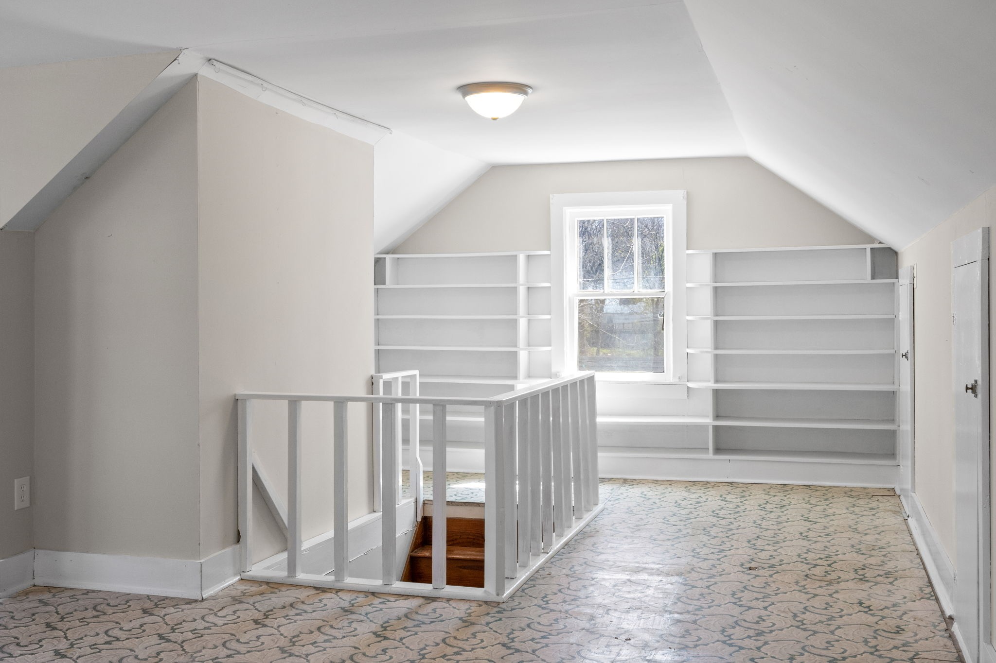 66 Monroe Street Cadiz, KY 42211 - Photo 6 of 15 a view of an empty room and staircase