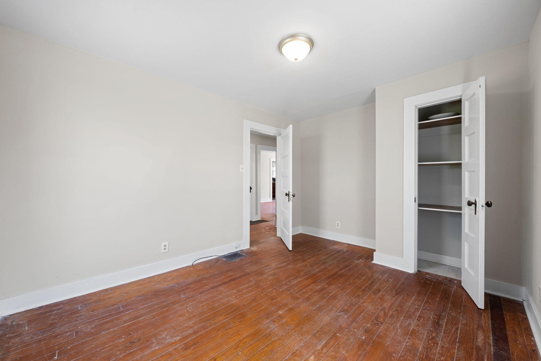 66 Monroe Street Cadiz, KY 42211 - Photo 7 of 15 a view of an empty room with wooden floor