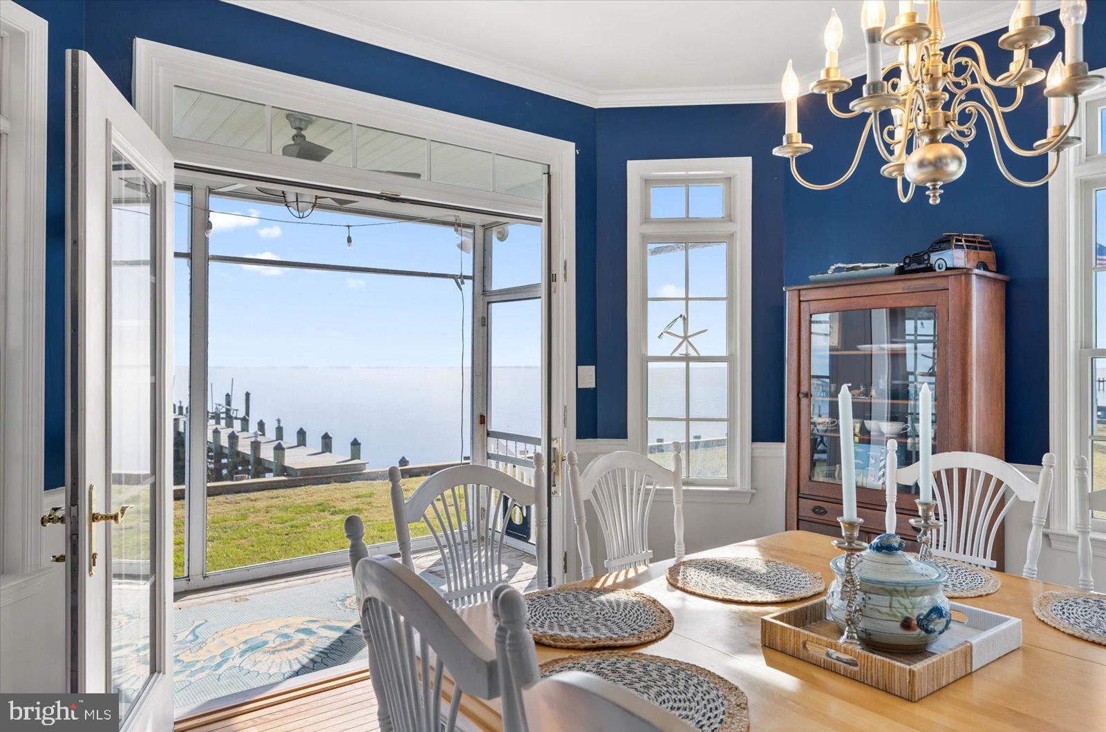 4404 Island View Road Snow Hill, MD 21863 - Photo 26 of 96 spacious dining with stunning views