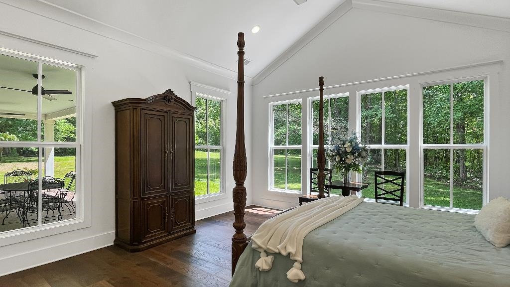 335 Blain Road Rossville, TN 38066 - Photo 17 of 38 a bedroom with a bed and a large window