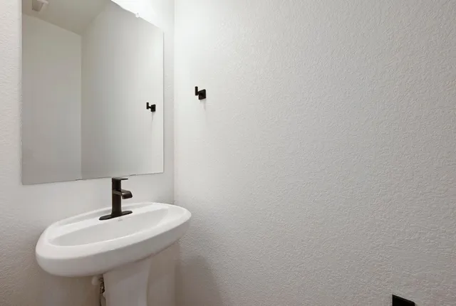 a bathroom with a sink
