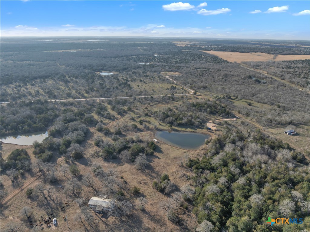 895 Patterson Road Flatonia, TX 78941 - Photo 8 of 21 a view of a dry yard with wooden floor