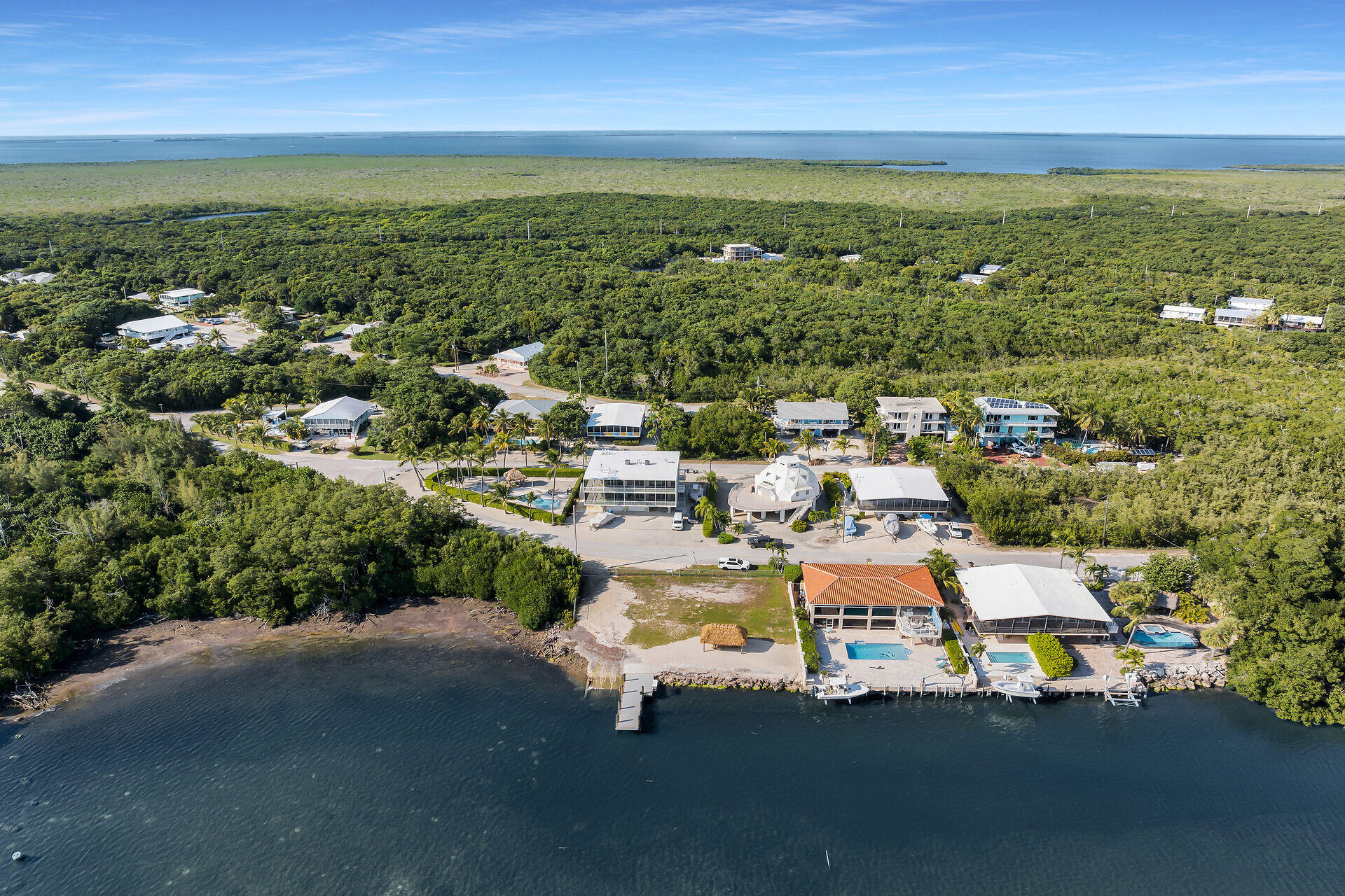 20 Palm Drive Key Largo, FL 33037 - Photo 43 of 47 a picture of city view with ocean view