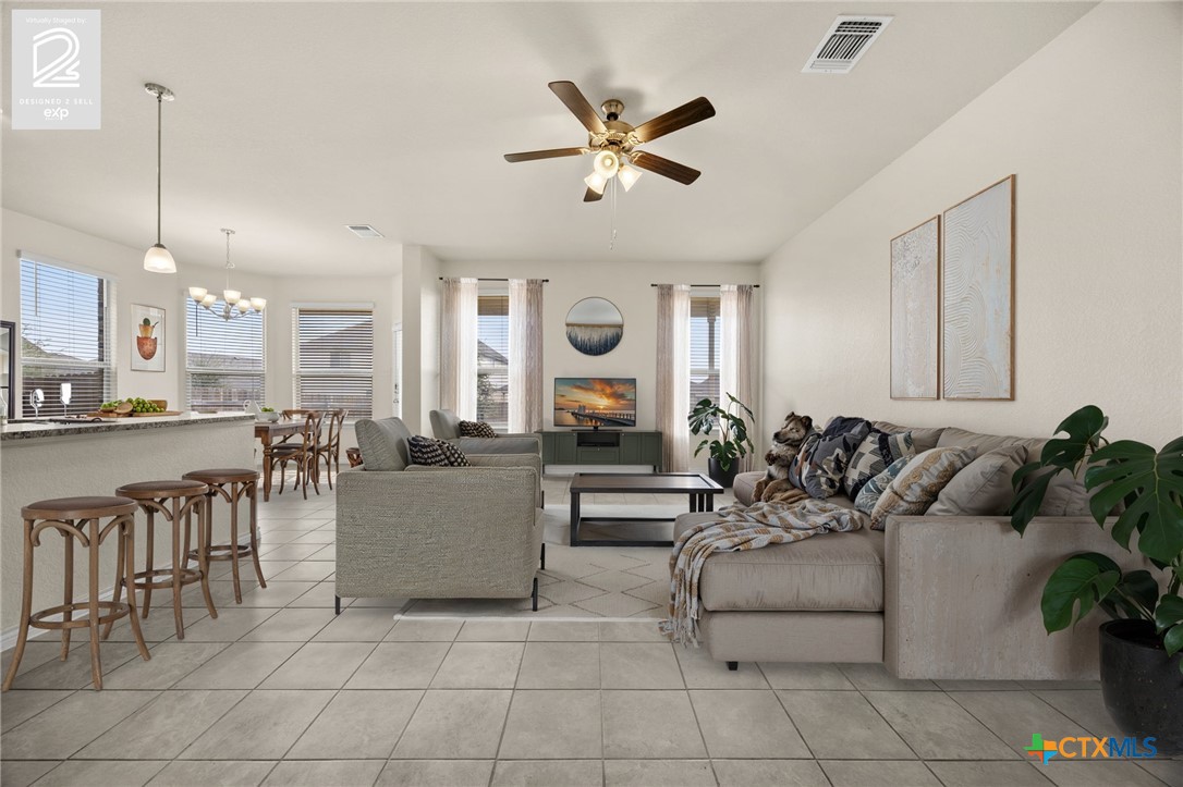 5927 Galveston Road Belton, TX 76513 - Photo 7 of 39 a living room with furniture and a large window