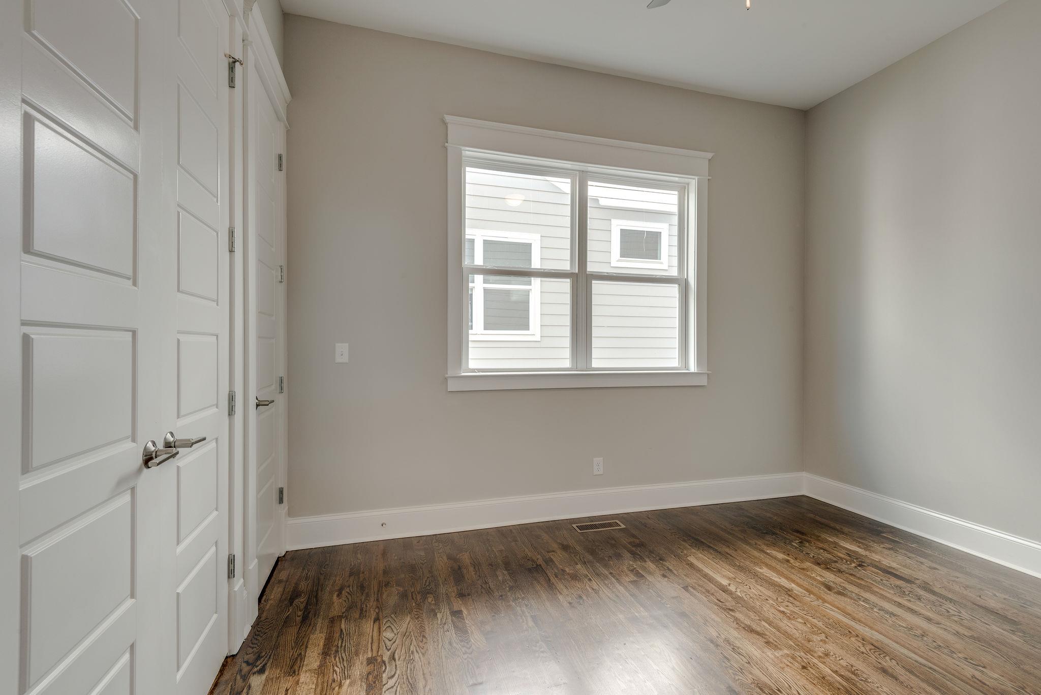 Office or flex room on main floor with hardwood floors. 