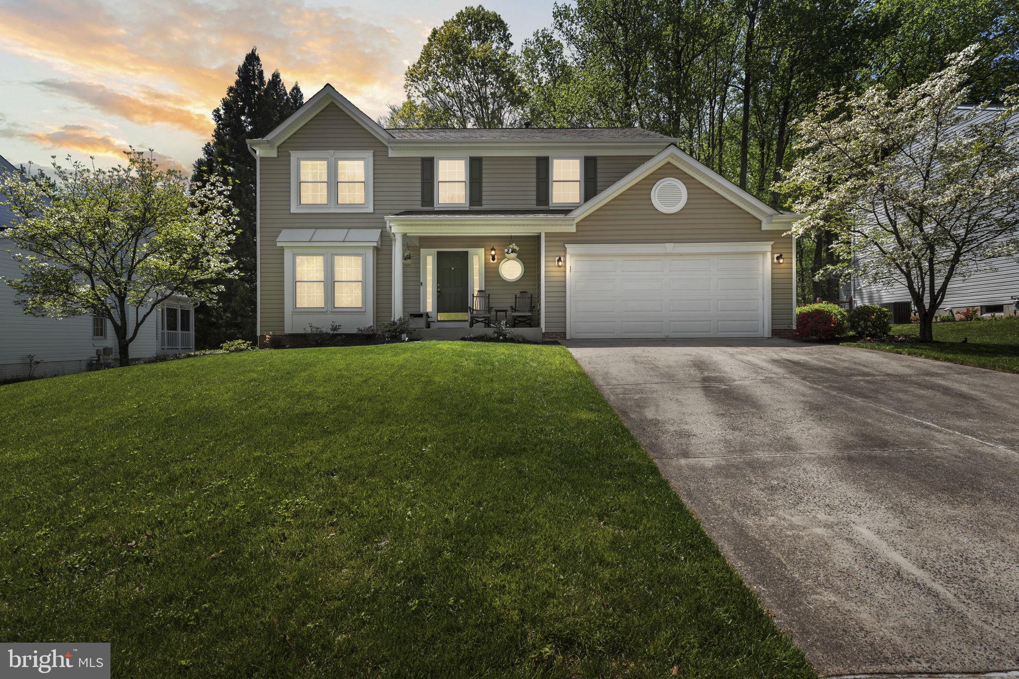 533 Inglewood Road Bel Air, MD 21015 - Photo 2 of 52 a front view of a house with a yard and garage
