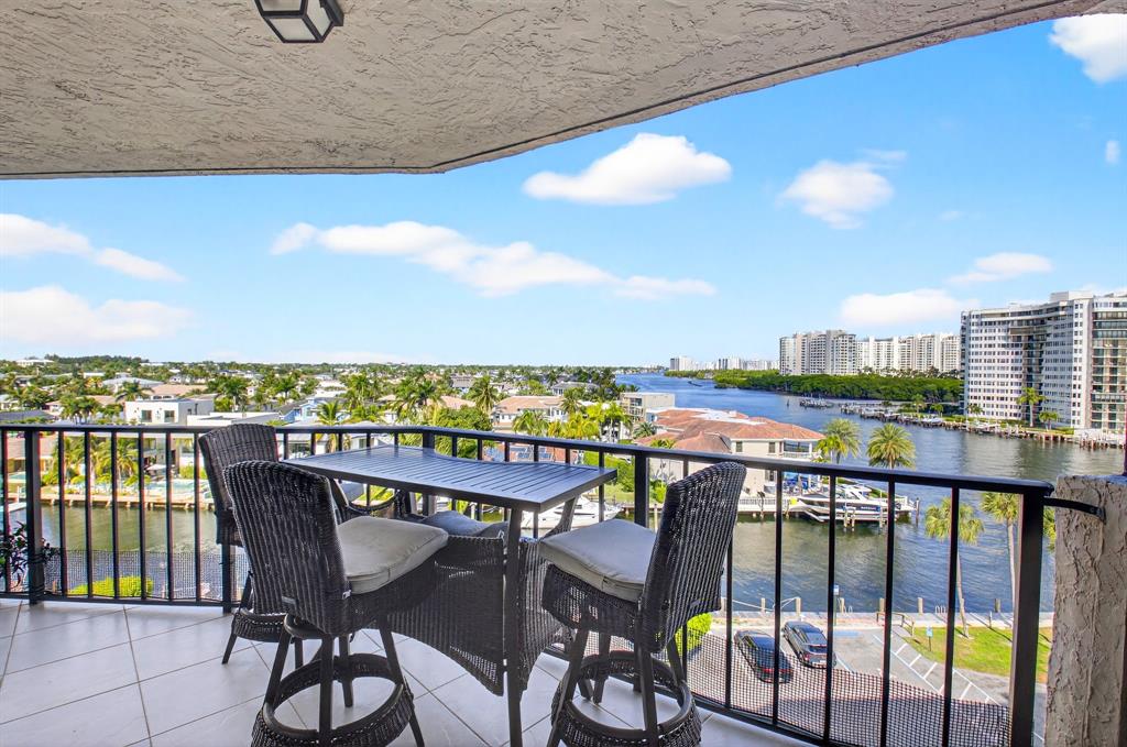 899 Jeffery Street, Unit 710 Boca Raton, FL 33487 - Photo 26 of 44 a view of a balcony with furniture