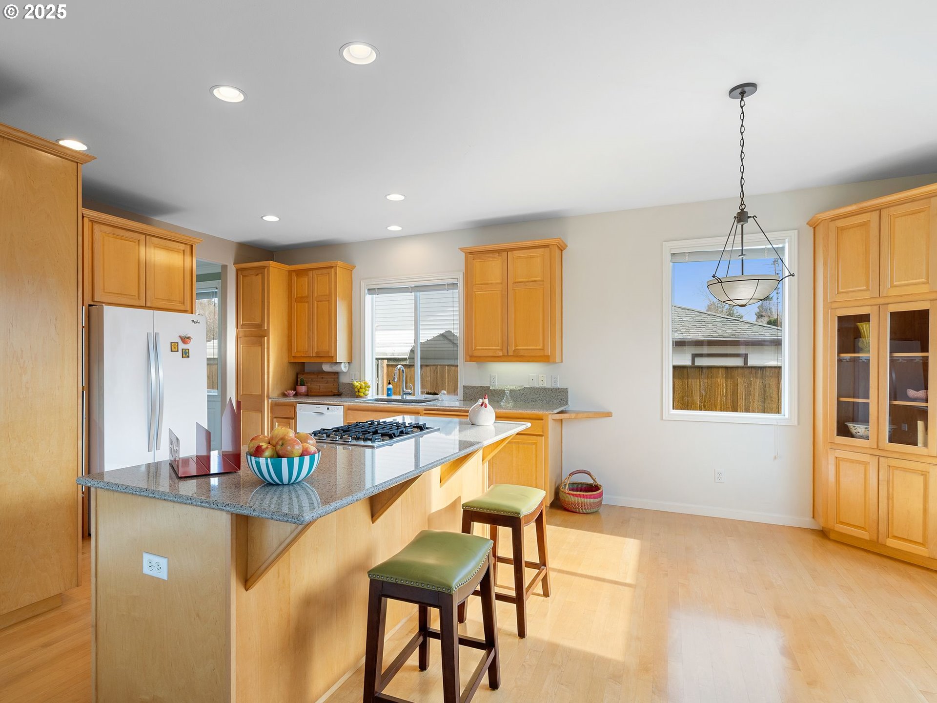 3956 Southeast 30th Street Gresham, OR 97080 - Photo 14 of 48 a dining hall with stainless steel appliances granite countertop furniture and a kitchen view