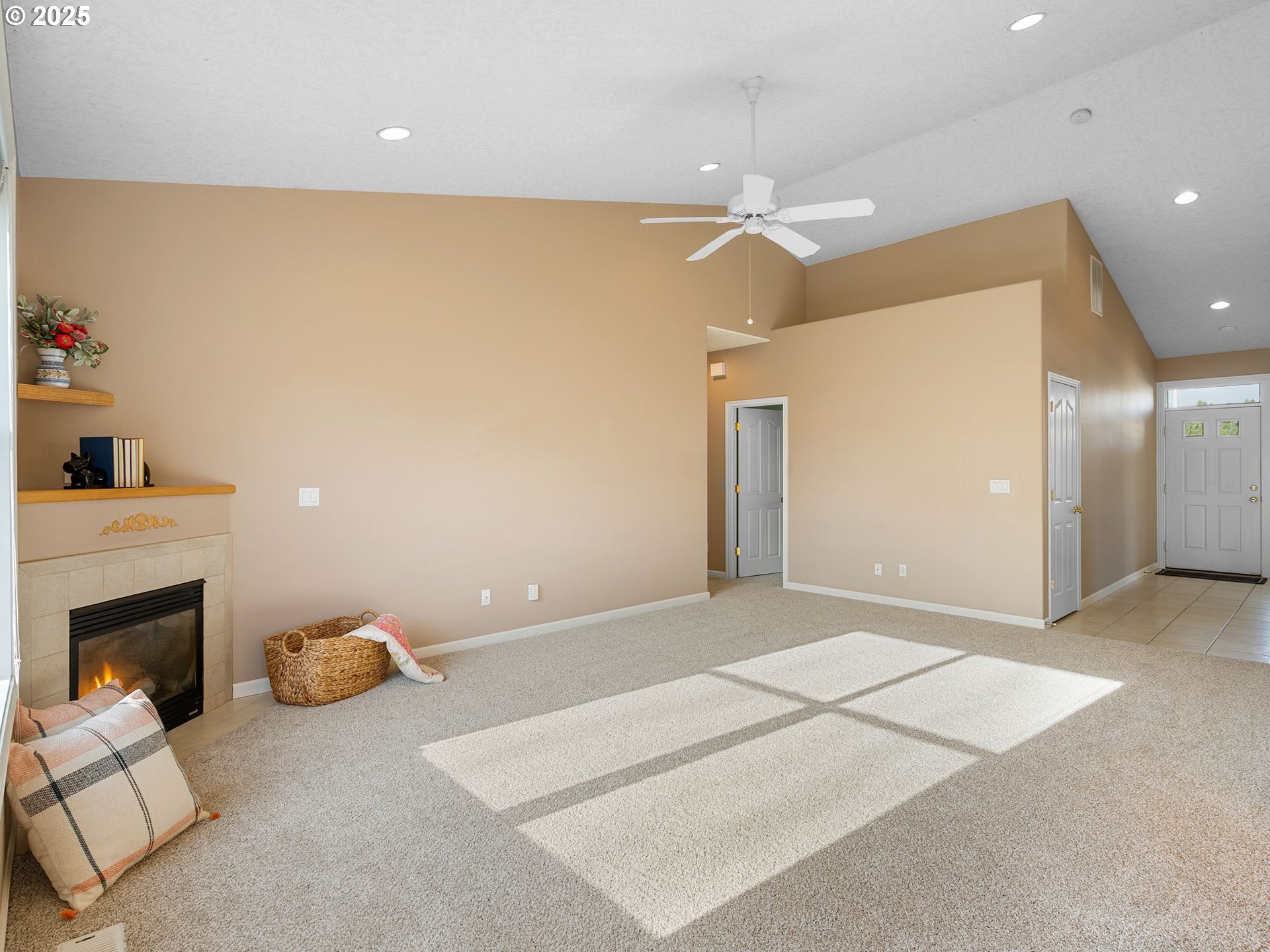 3956 Southeast 30th Street Gresham, OR 97080 - Photo 18 of 48 a view of a livingroom with furniture and a ceiling fan