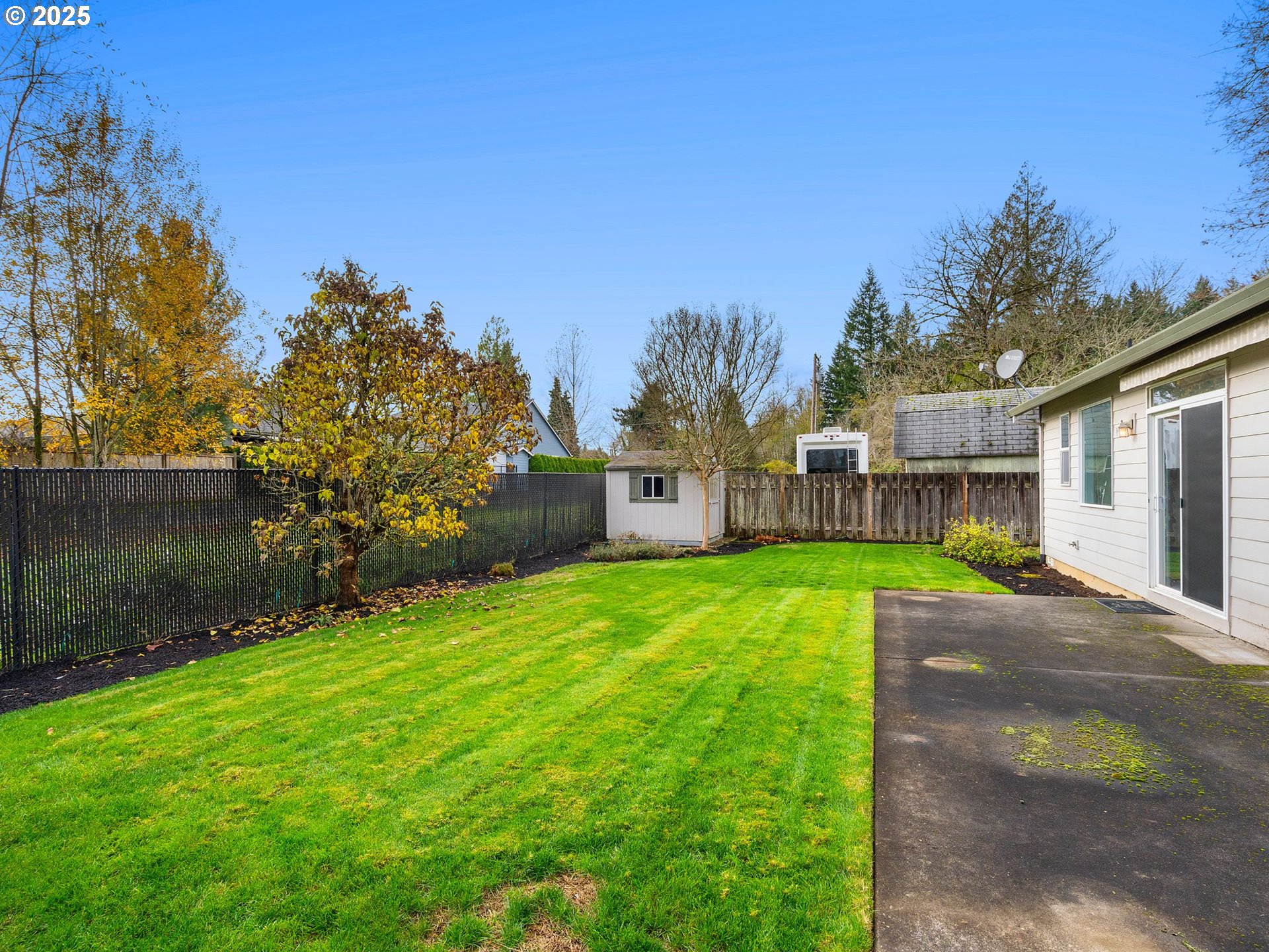 3956 Southeast 30th Street Gresham, OR 97080 - Photo 39 of 48 a view of a back yard of the house