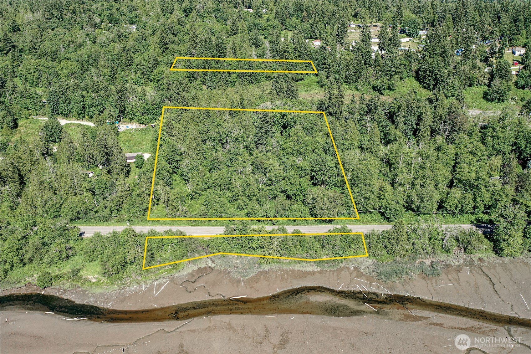 a view of a wooden fence