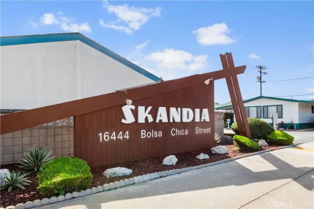 a sign on the side of a building