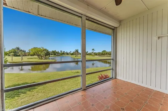 a view of ocean from a balcony