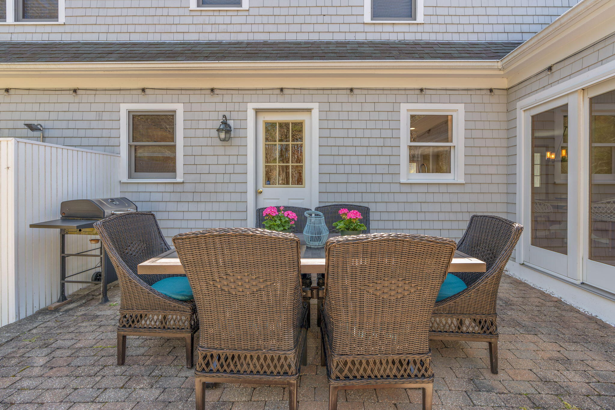 43 Neshobe Road Mashpee, MA 02649 - Photo 24 of 48 a view of a dining room with furniture and wooden floor