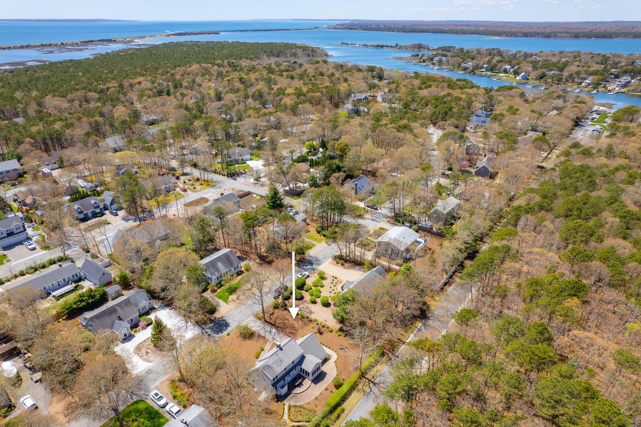 43 Neshobe Road Mashpee, MA 02649 - Photo 34 of 48 view of city and mountain