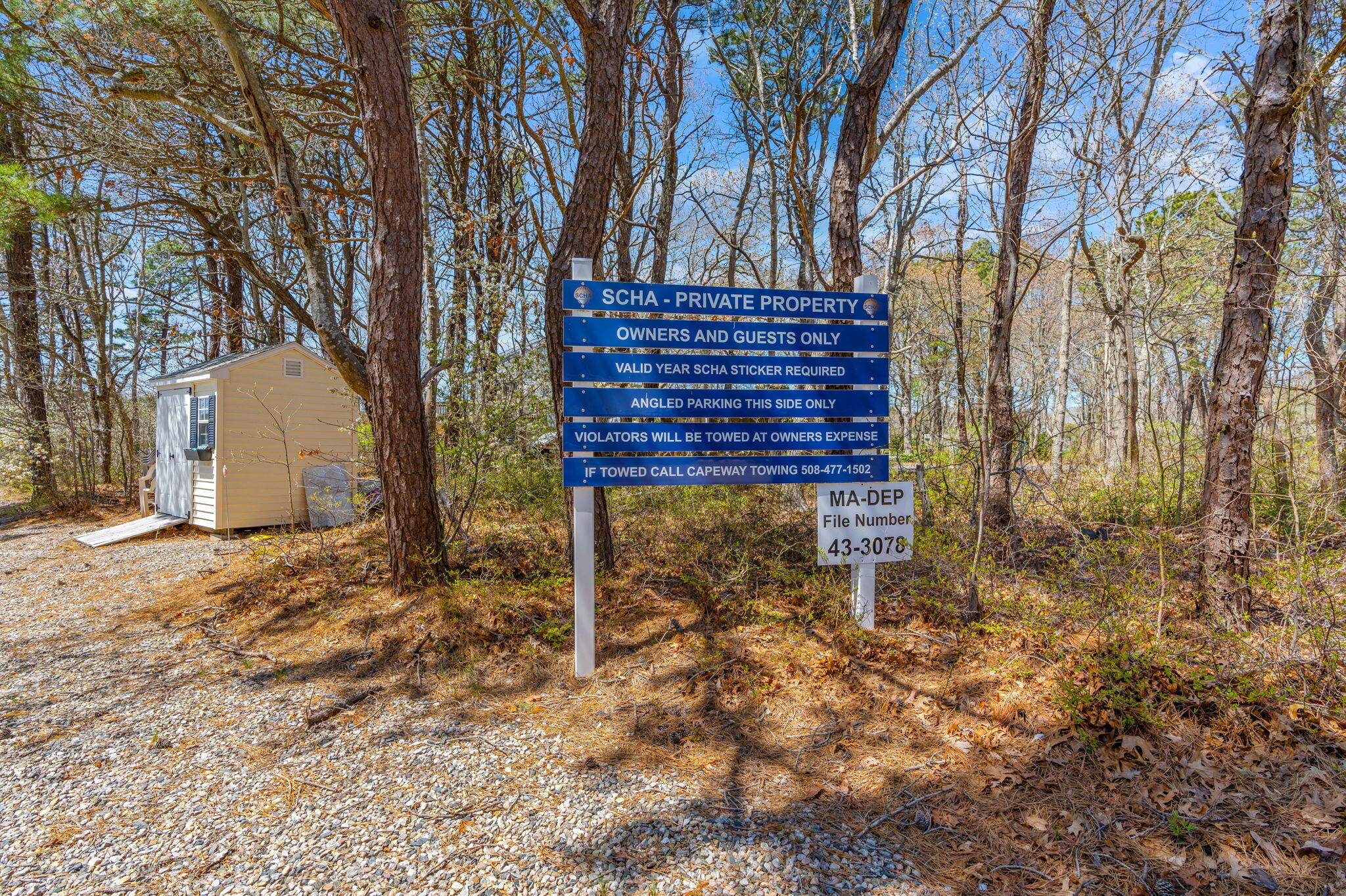 43 Neshobe Road Mashpee, MA 02649 - Photo 41 of 48 a view of a house with a yard and tree