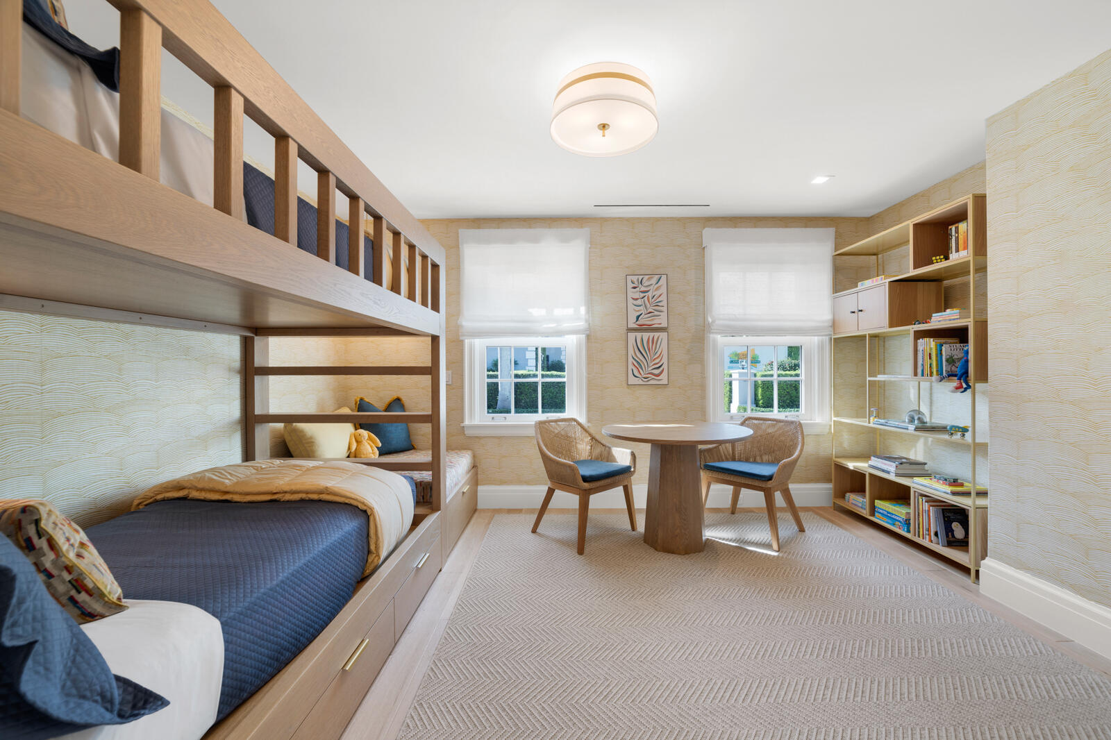 284 Monterey Road Palm Beach, FL 33480 - Photo 16 of 21 a bedroom with furniture and a large window