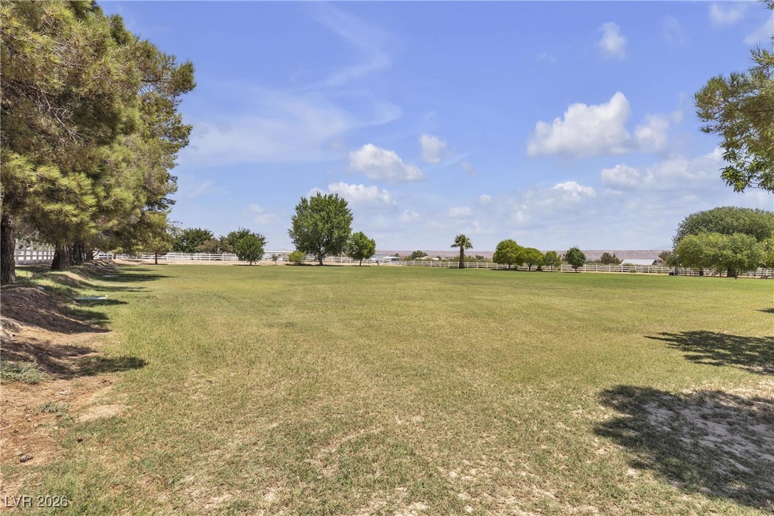 825 West Ryan Avenue Overton, NV 89040 - Photo 70 of 88 View of green lawn with a view of rural / pastoral area