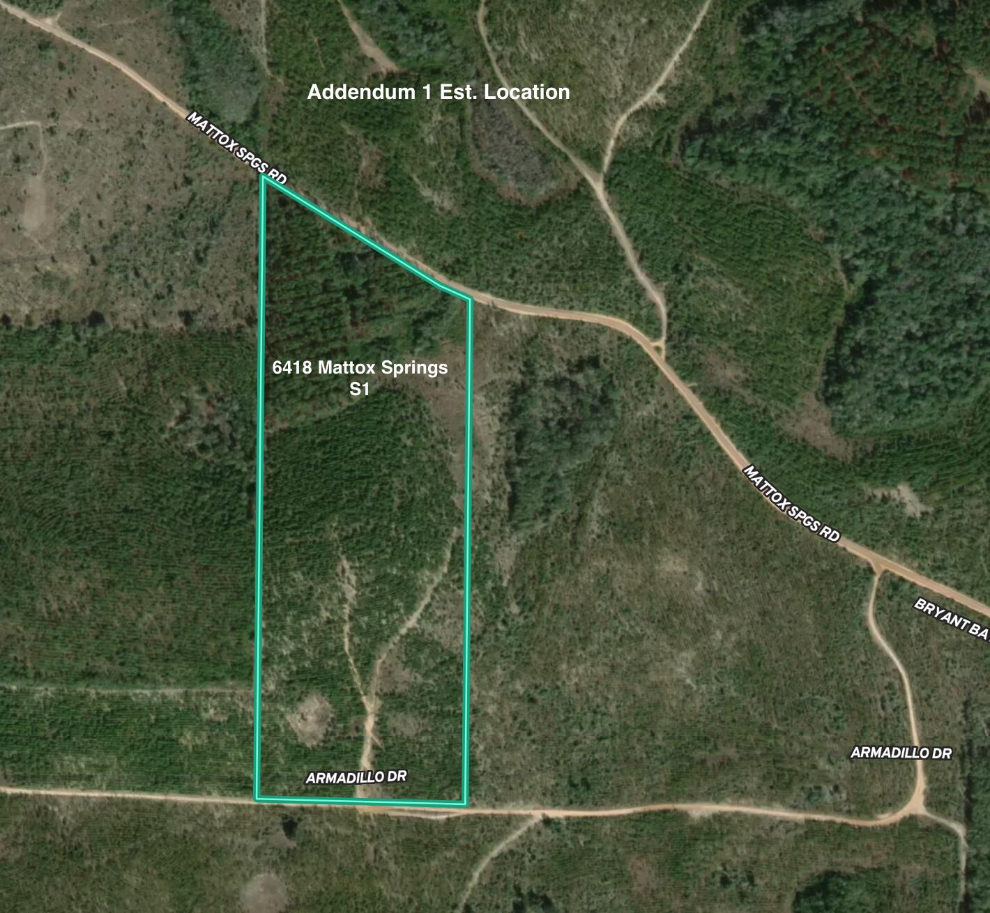 Tract#6418 South Mattox Springs Road, Unit S1 Caryville, FL 32427 - Photo 4 of 8 6418 Mattox Springs S1_Est Loc