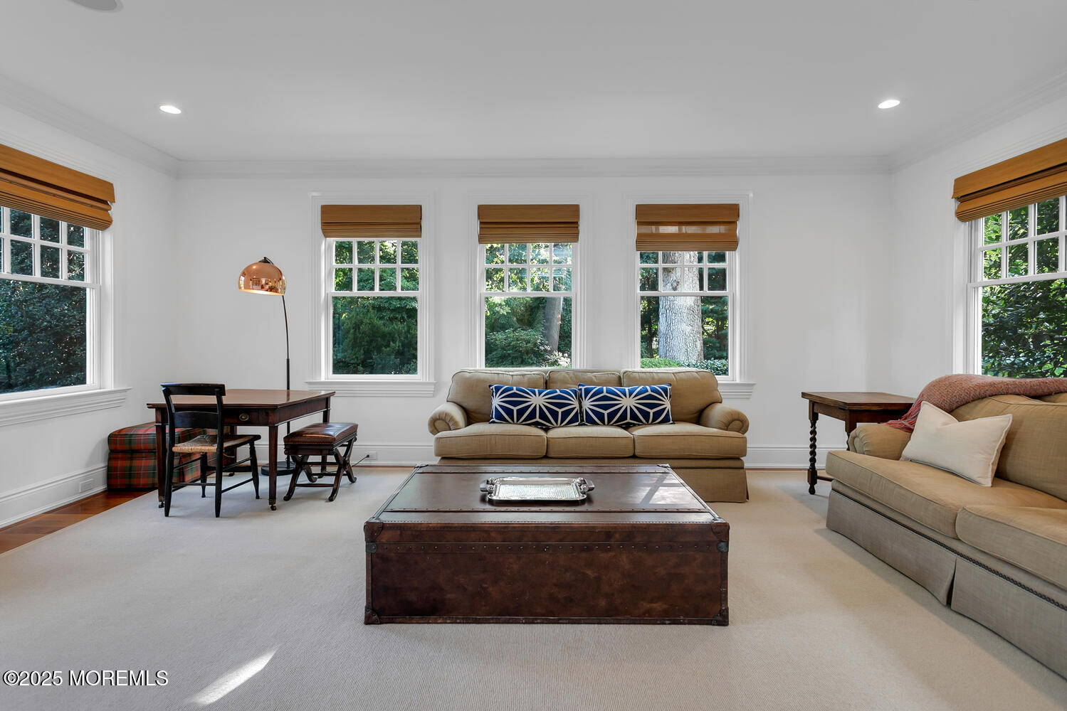 10 Edgewood Road Rumson, NJ 07760 - Photo 11 of 43 a living room with furniture and a large window
