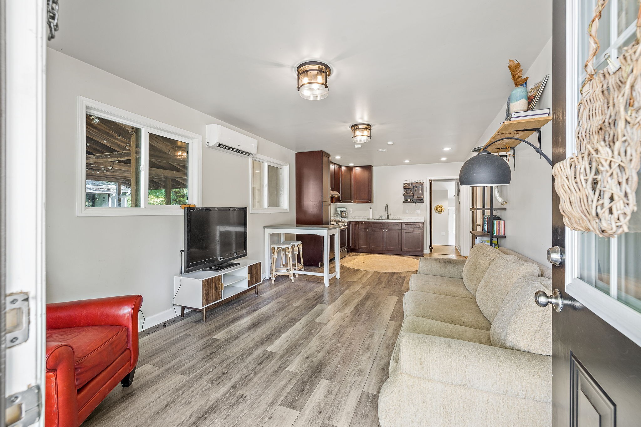 7767 Fernvale Road Fairview, TN 37062 - Photo 65 of 70 a living room with furniture and a flat screen tv