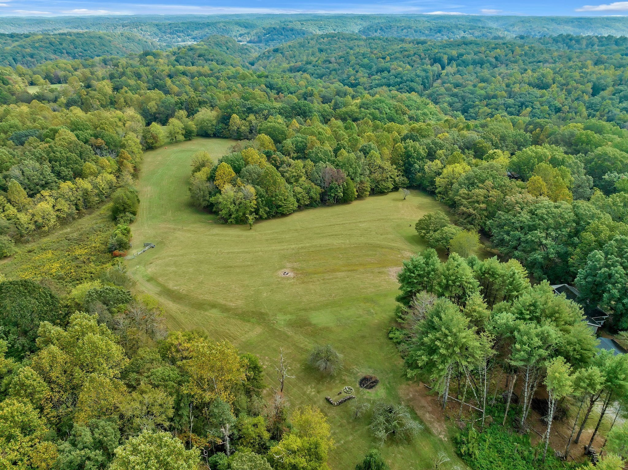 7767 Fernvale Road Fairview, TN 37062 - Photo 9 of 70 a view of a big yard with large trees