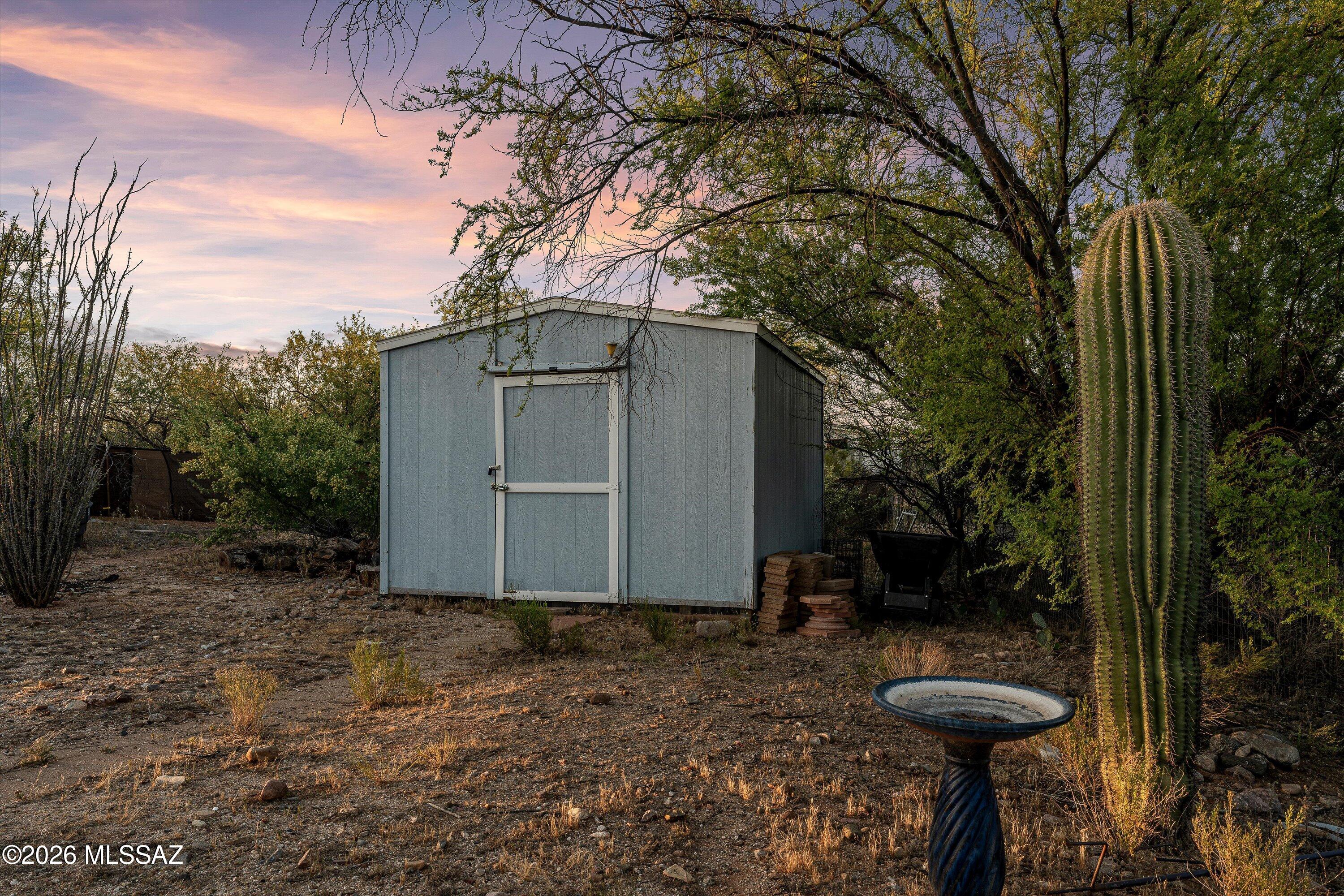 16120 North Elkins Road Tucson, AZ 85739 - Photo 44 of 51 44-Shed