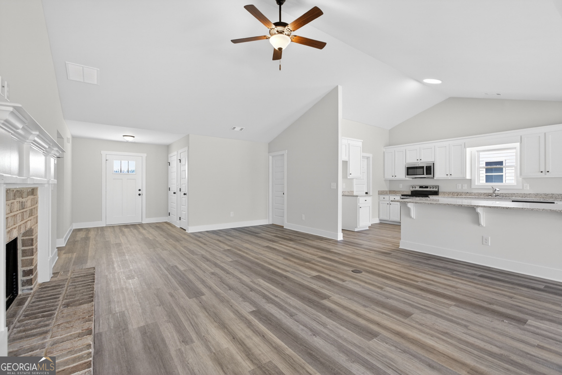 569 Liberty Hill Road, Unit 29 Hartwell, GA 30643 - Photo 4 of 46 a view of a kitchen with a sink and cabinets