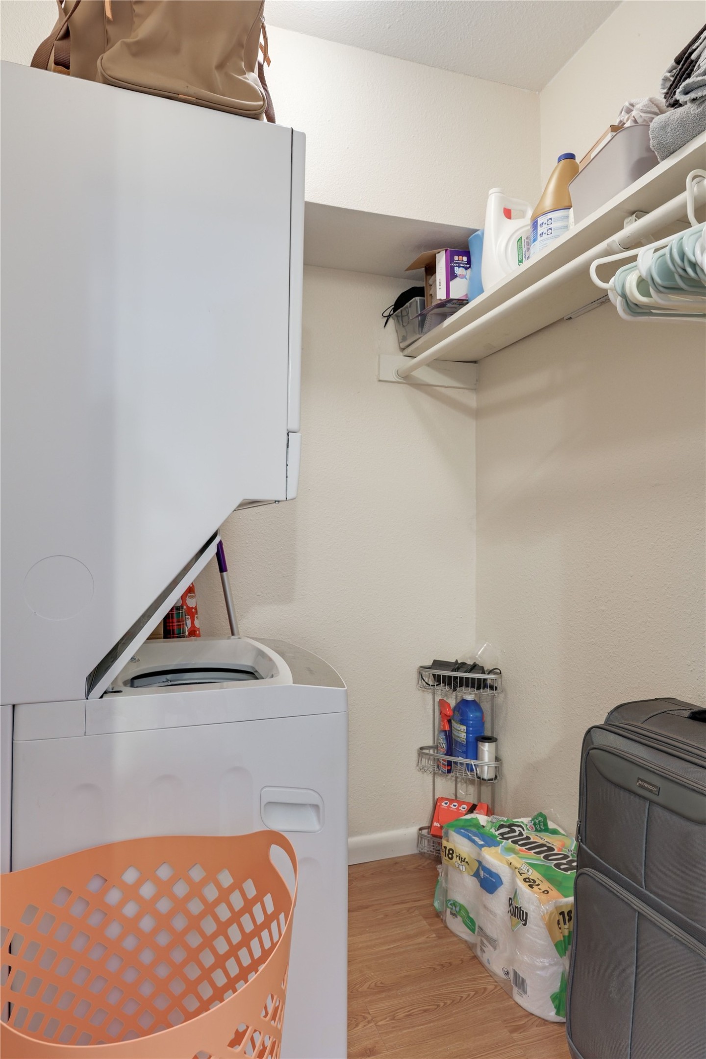 2207 Leon Street, Unit 204 Austin, TX 78705 - Photo 13 of 19 a view of storage and utility room with two washing machine